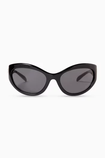 Round Sunglasses in Acetate