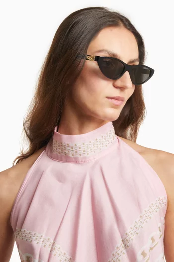 Cat-eye Sunglasses in Acetate