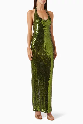 Coralie Sequin-embellished Dress