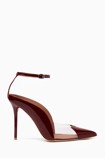 Malia 100 Pumps in Patent Leather & PVC