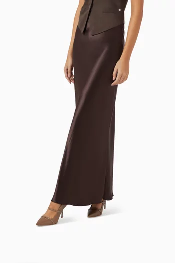 Maureen 85 Mules in Nappa Leather