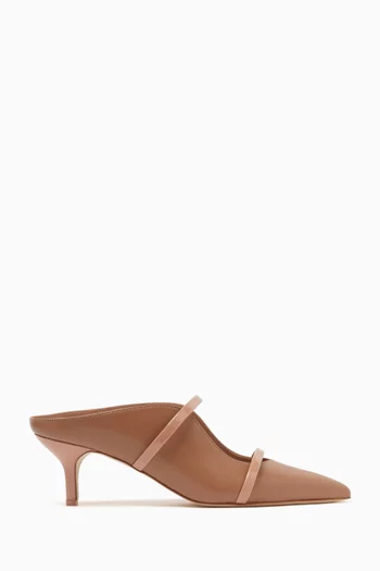 Maureen 45 Mules in Nappa Leather
