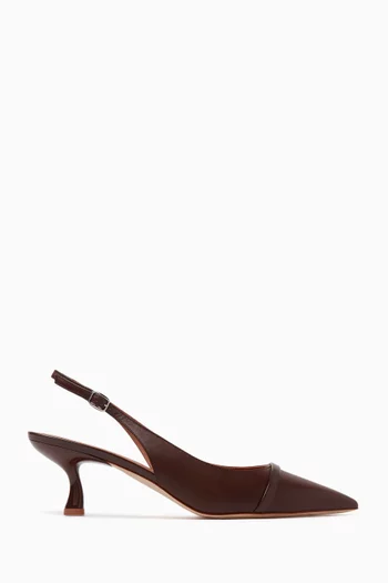 Jama 45 Slingback Pumps in Nappa Leather