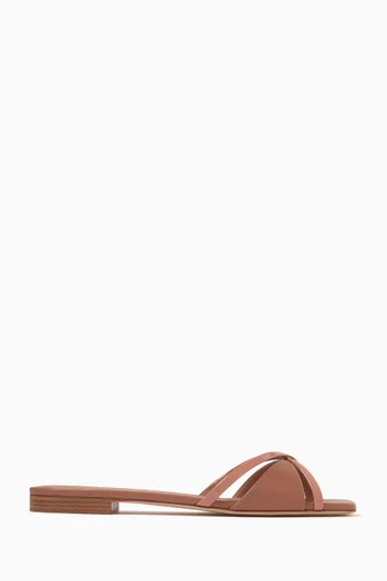 Penn Slides in Nappa Leather