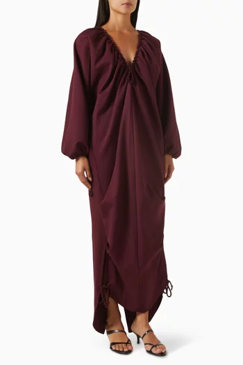 Meta Maxi Dress in Rayon-blend