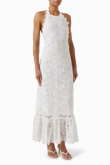 Dovima Maxi Dress in Lace