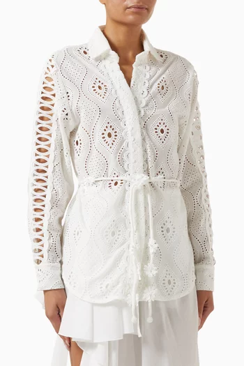 قميص اوريانا بفتحات