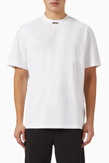 Relaxed-fit T-shirt in Stretch Cotton