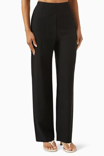 Pleated Relaxed-fit Pants