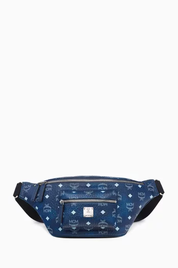 Medium Fursten Belt Bag in Visetos Canvas