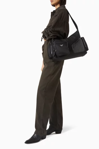 Medium Aren Hobo Bag in ECONYL®