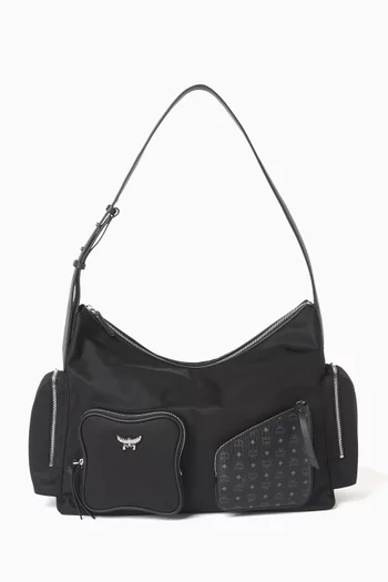 Medium Aren Hobo Bag in ECONYL®