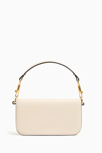 Small Locò Shoulder Bag in Calfskin Leather