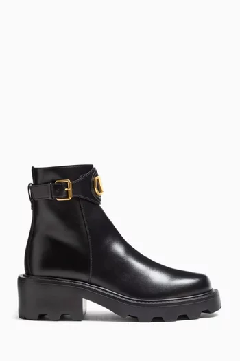 VLogo Beatle 55 Boots in Signature Calfskin