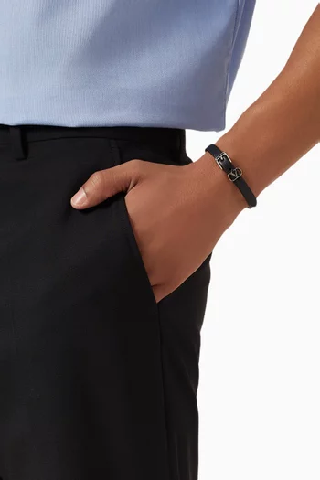 VLOGO Bracelet in Leather
