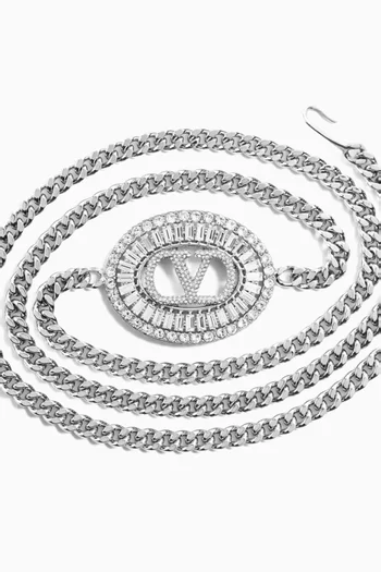 VLOGO Signature Chain Belt
