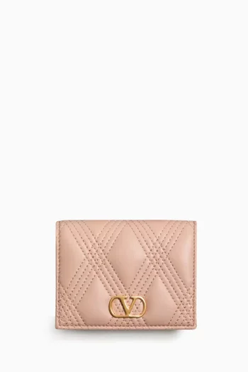 Quiltie 67 Wallet in Leather