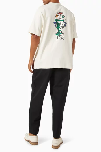 Le T-Shirt Vase in Cotton Interlock