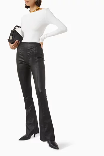 Éternelle Boatneck Bodysuit in Viscose Blend