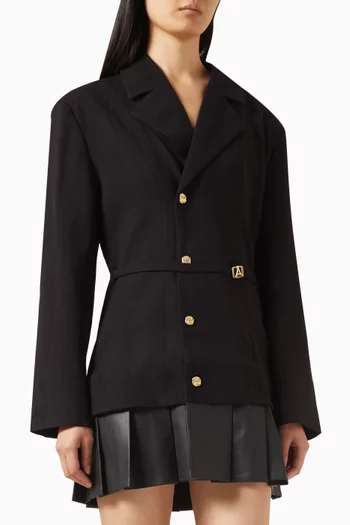 Nicole Double-layer Blazer Dress