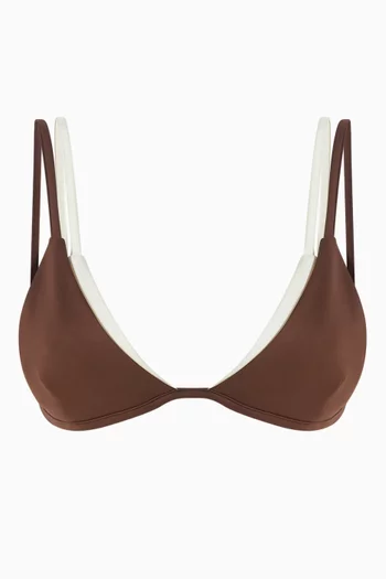 Lydie Double-layer Bikini Top