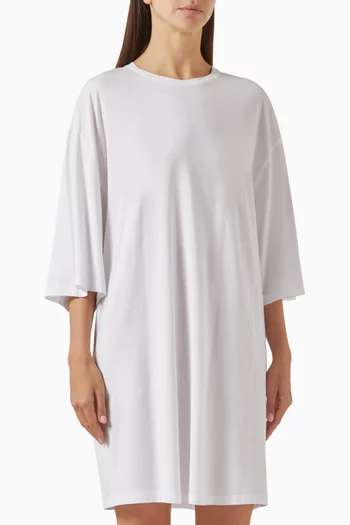 Oversized T-shirt Dress in Jersey