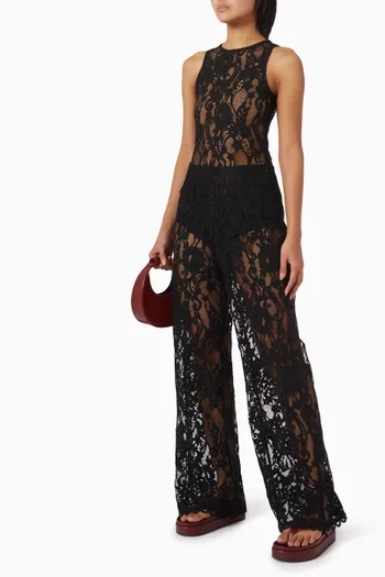 Athina Sheer Bodysuit in Lace
