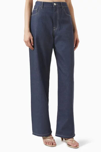 Signature Baggy-fit Jeans in Denim