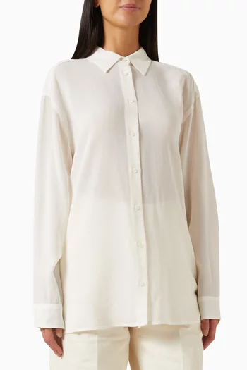 Classic Shirt in Crepe