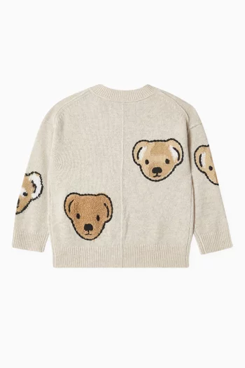Bear Cardigan in Wool