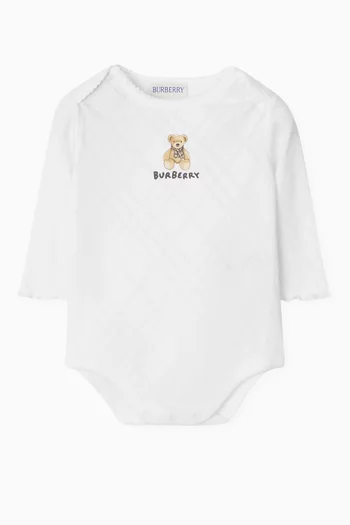 Annie Bear Bodysuit in Cotton