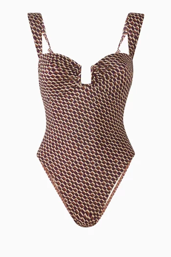 Cannes One-piece Swimsuit in ECONYL®
