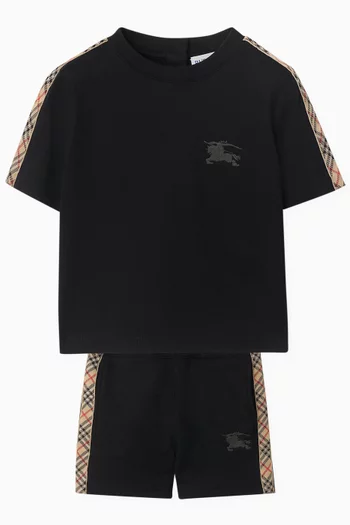 Cedar Check T-shirt in Cotton