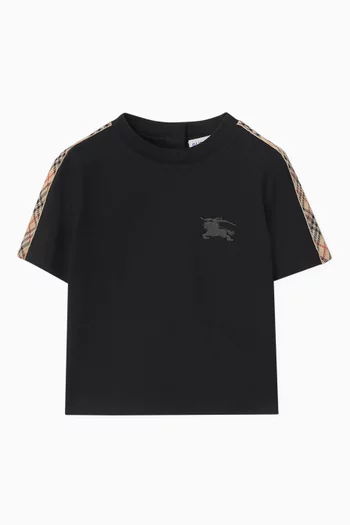 Cedar Check T-shirt in Cotton