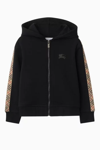 Clyde Zip Hoodie in Cotton
