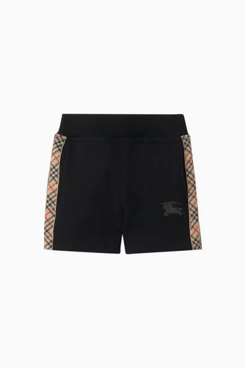 Benny Check Shorts in Cotton