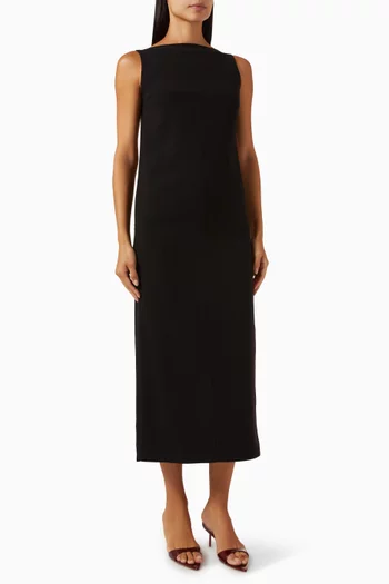 Veli Midi Dress in Crepe