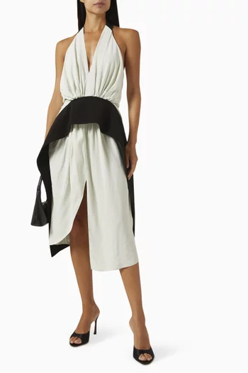 Piera Midi Dress in Viscose