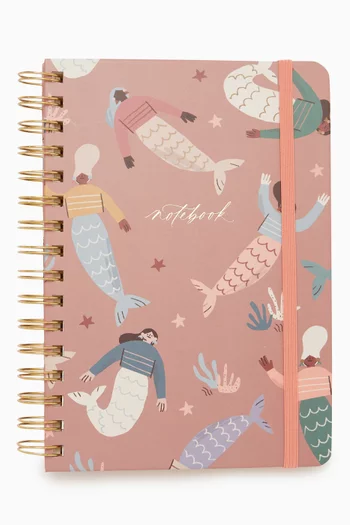 Mermaid Spiral Notebook
