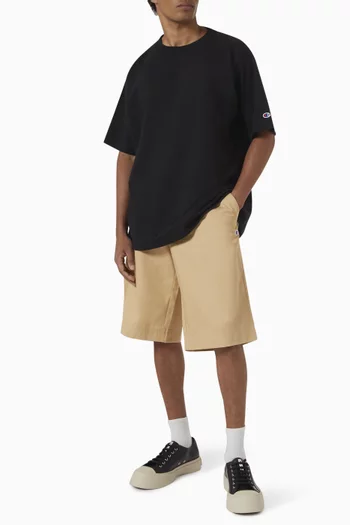 Logo Crewneck T-shirt in Cotton