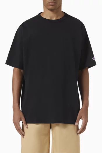 Logo Crewneck T-shirt in Cotton