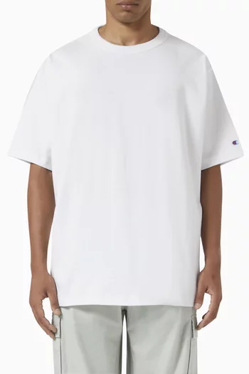 Logo Crewneck T-shirt in Cotton