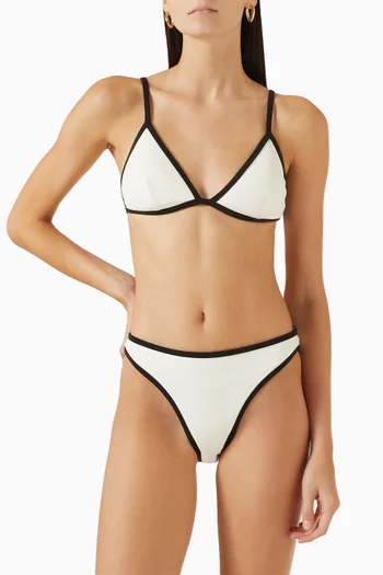 Compression Triangle Bikini Top
