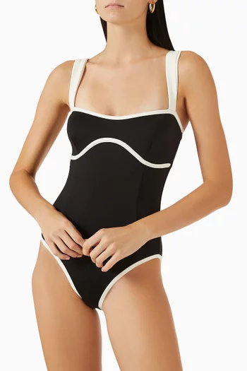 Compression Sweetheart One-piece Swimsuit