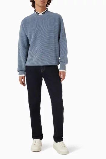 Marina Crew Neck Sweater in Knit