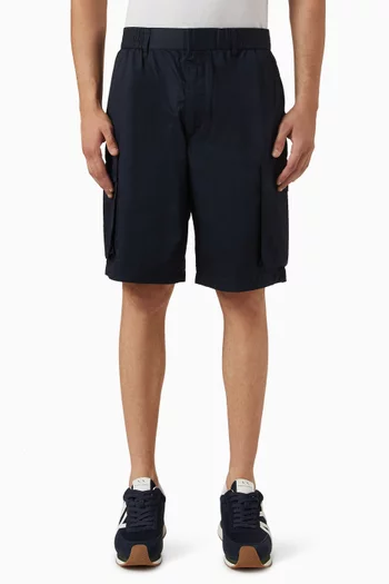 Marina Cargo Shorts in Cotton Twill