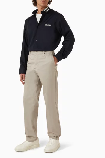 Marina Shirt in Stretch Cotton