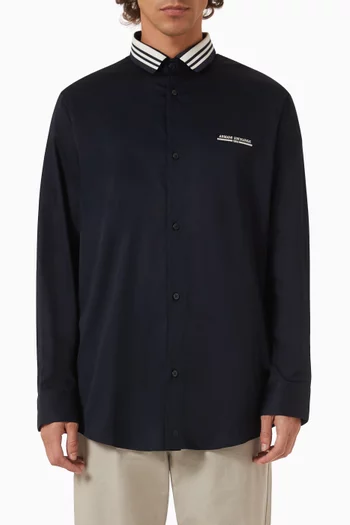 Marina Shirt in Stretch Cotton