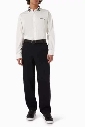 Marina Shirt in Stretch Cotton