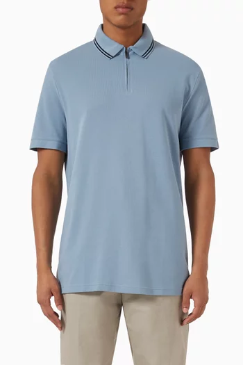 Marina Zip Polo Shirt